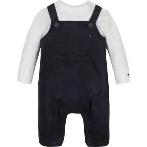 Tommy Hilfiger Desert Sky Monotype Cord Dungaree Set