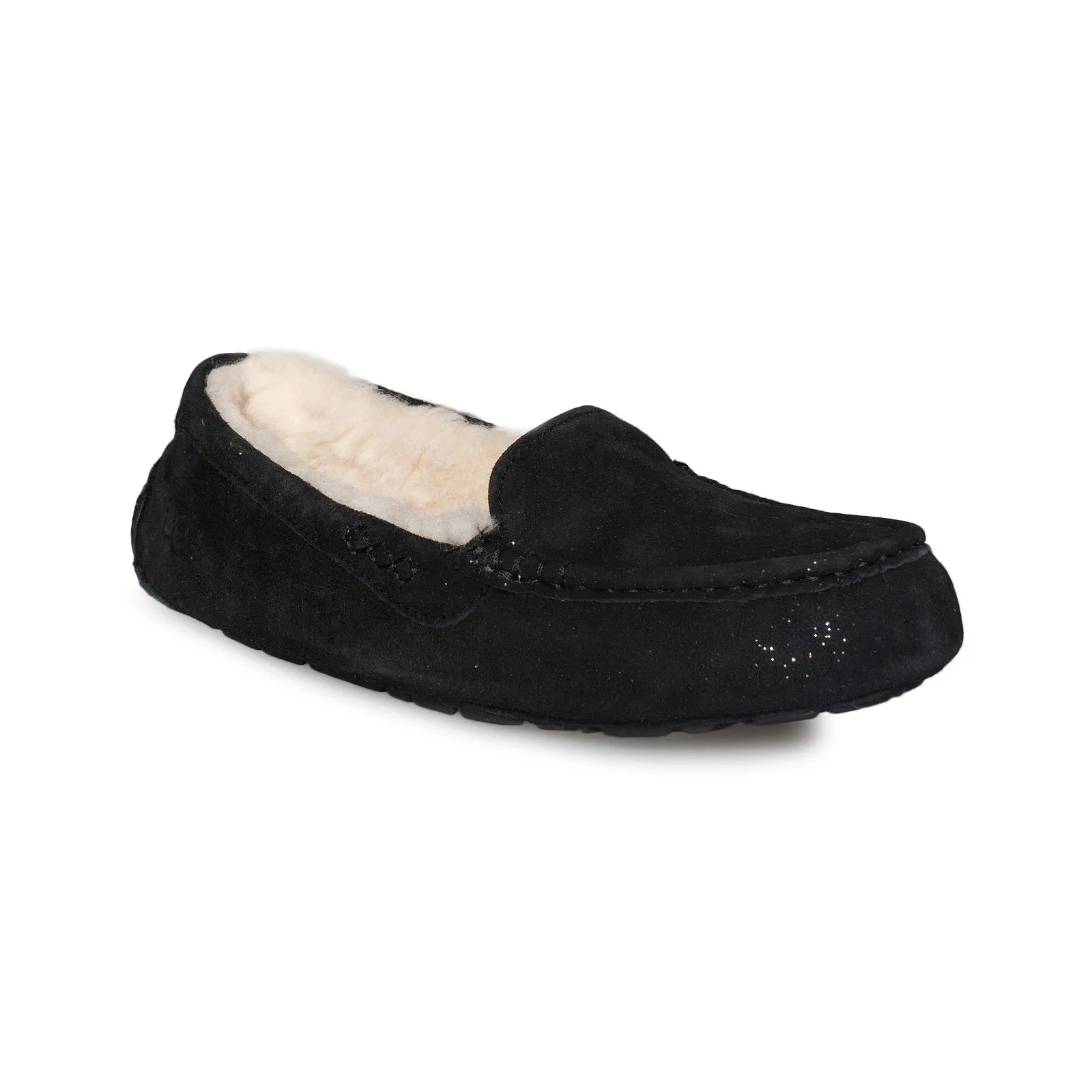 UGG Ansley Milky Way Black Slippers - Women's