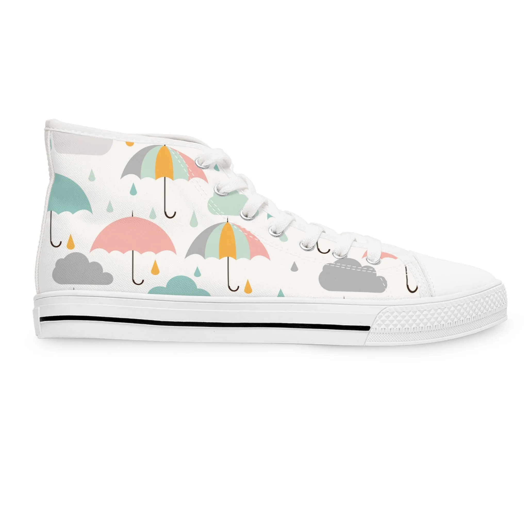 Umbrellas Women's High Top Sneakers