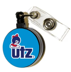 Utz Logo (Blue) / Retractable Badge Holder