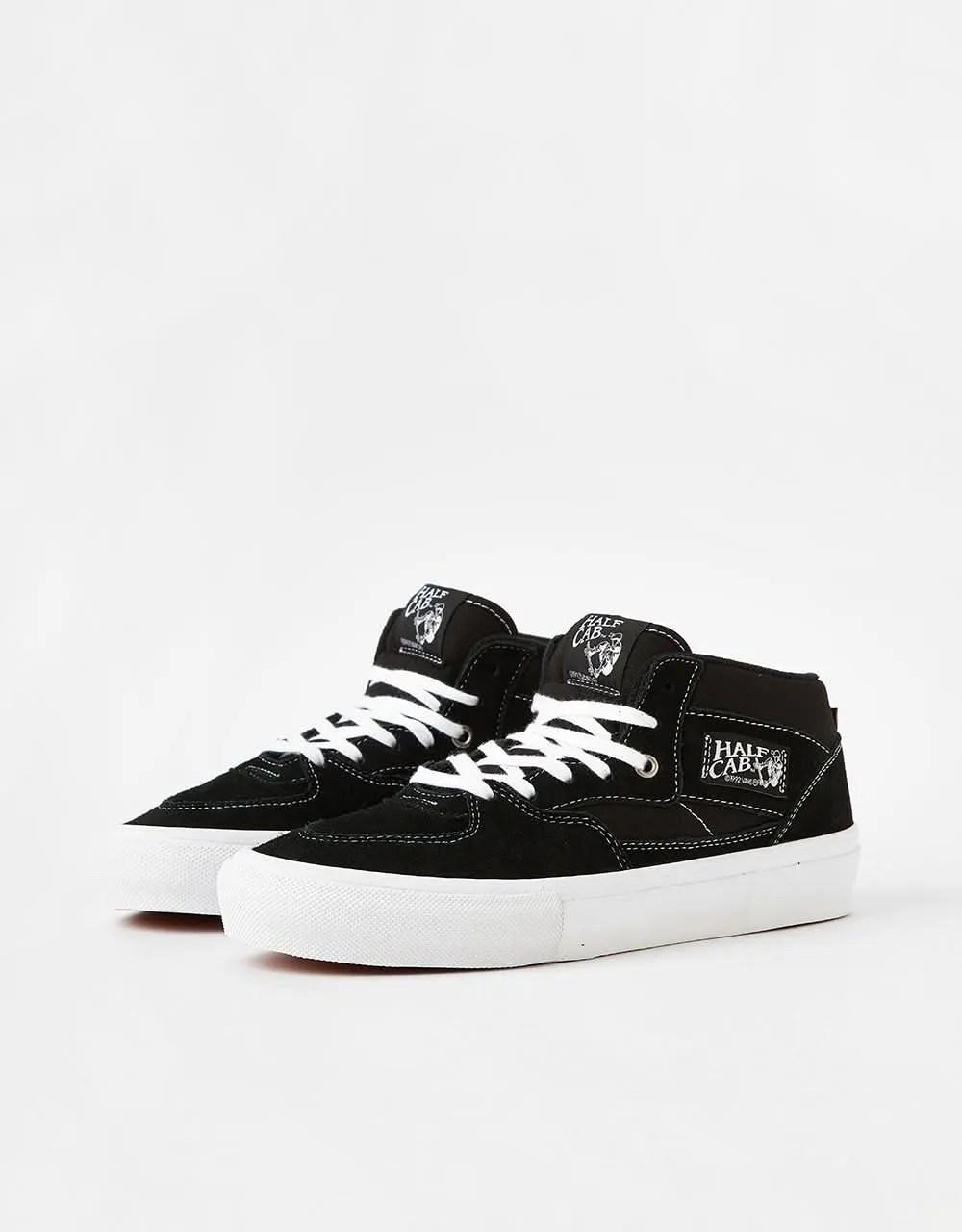 Vans Skate Half Cab Shoes - Black/White