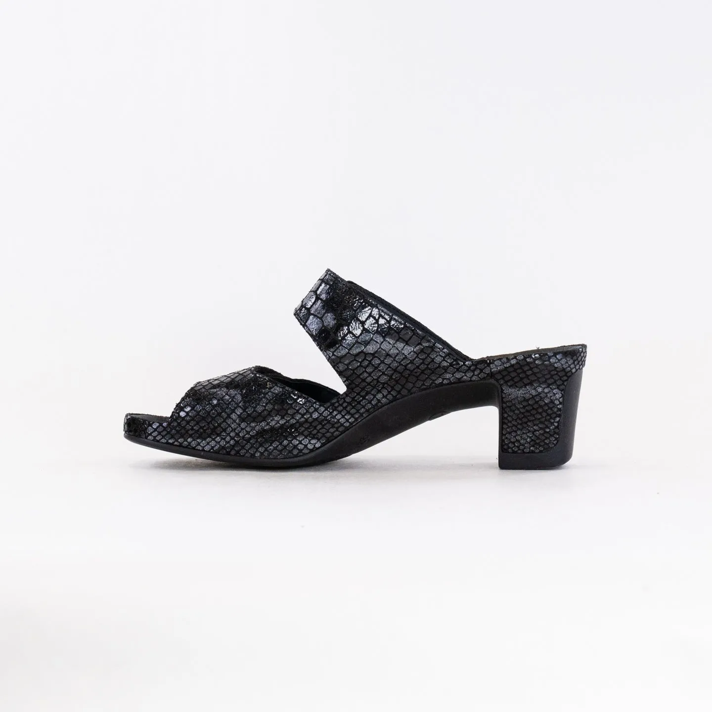 Vital Joy Mule Sandal (Women's) - Black Snake Leather