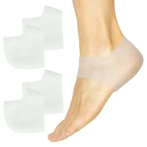 Vive Health Gel Heel Protectors - White