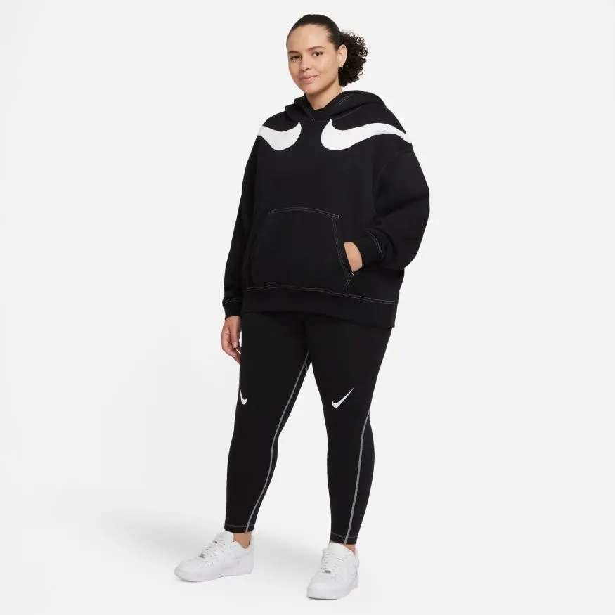 W NSW SWOOSH LEGGINGS "BLK"