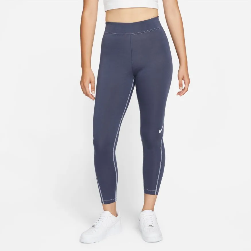 W NSW SWOOSH LEGGINGS "THUNDER BLUE"