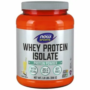 Whey Protein Isolate (Vanilla) 1.8 lbs by NOW