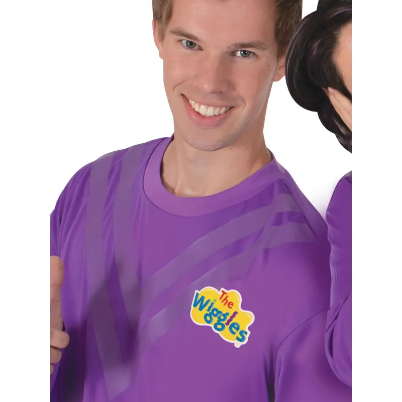 Wiggles Adult Costume Top - Purple