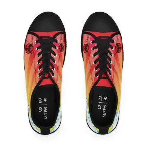 Women's Crowgodshi Rainbow Unicorn Low Top Sneakers