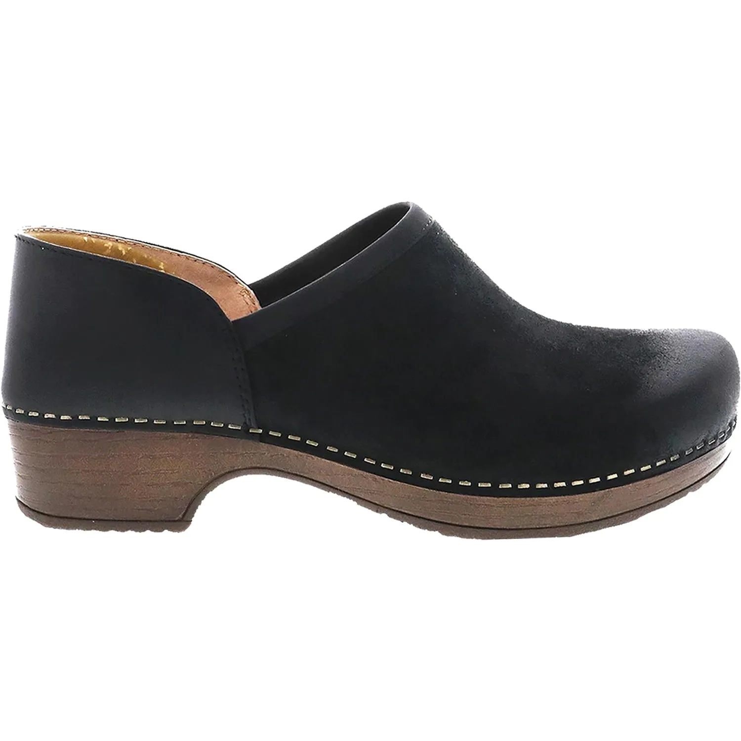 Women's Dansko Brenna Black Burnished Suede