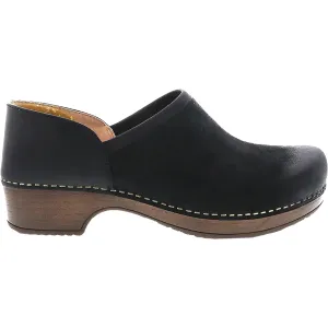 Women's Dansko Brenna Black Burnished Suede