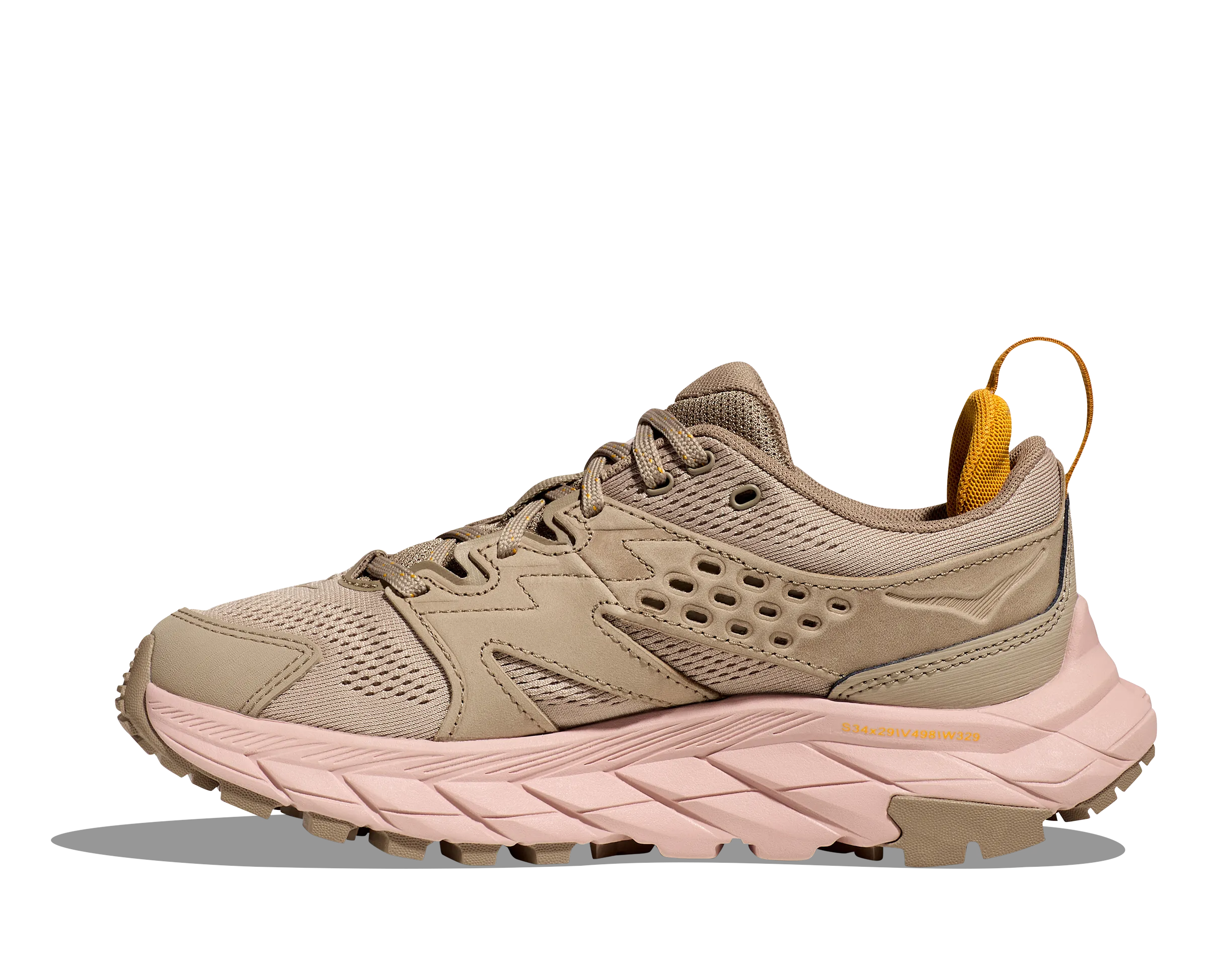 Women's Hoka Anacapa Breeze Low Color: Oxford Tan / Peach Whip