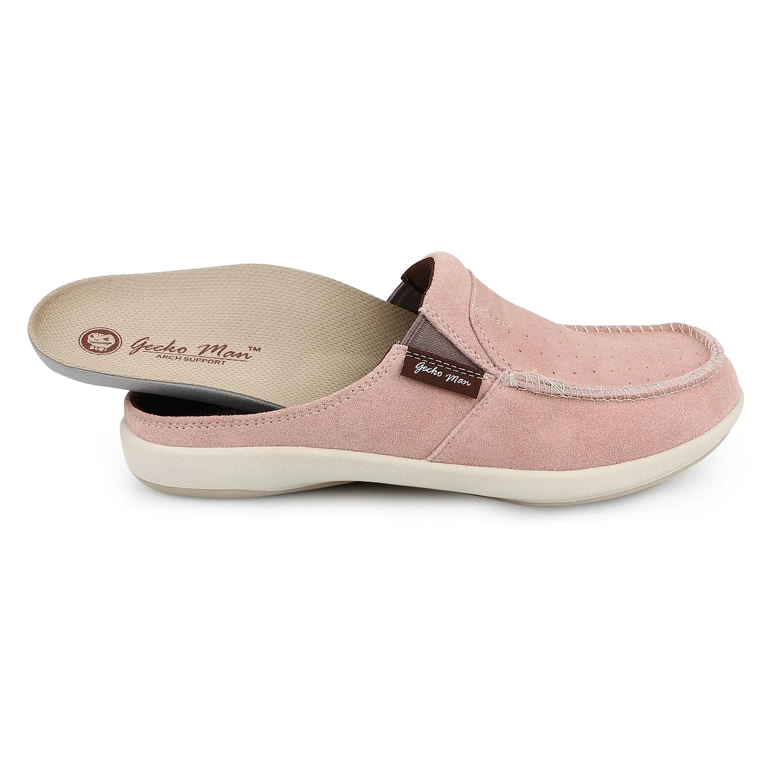 Women's Suede Arch Support Slippers