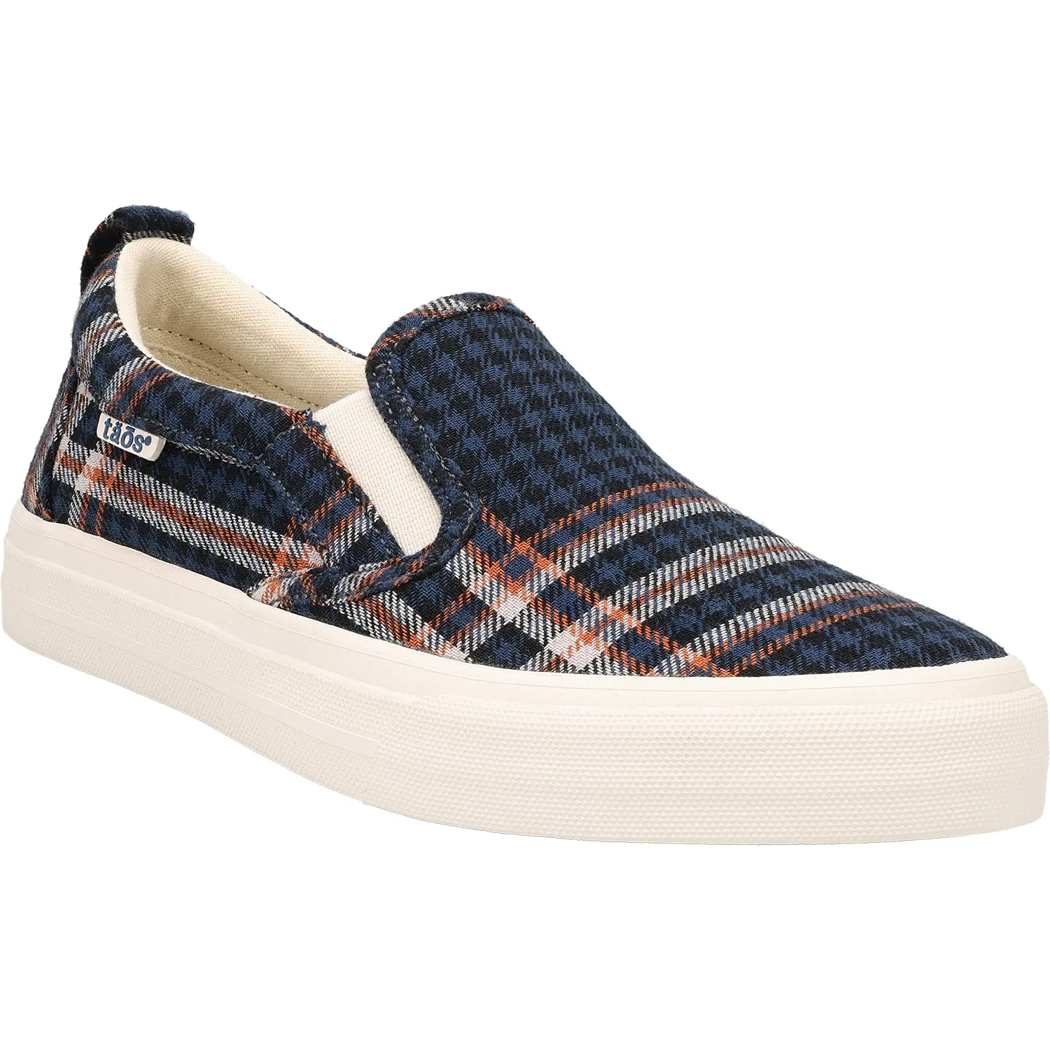 Women's Taos Rubber Soul Blue Plaid Canvas