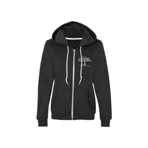 Women's Tree Badge Zip Hoodie