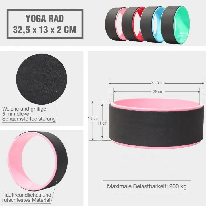 Yoga Wheel - Pink