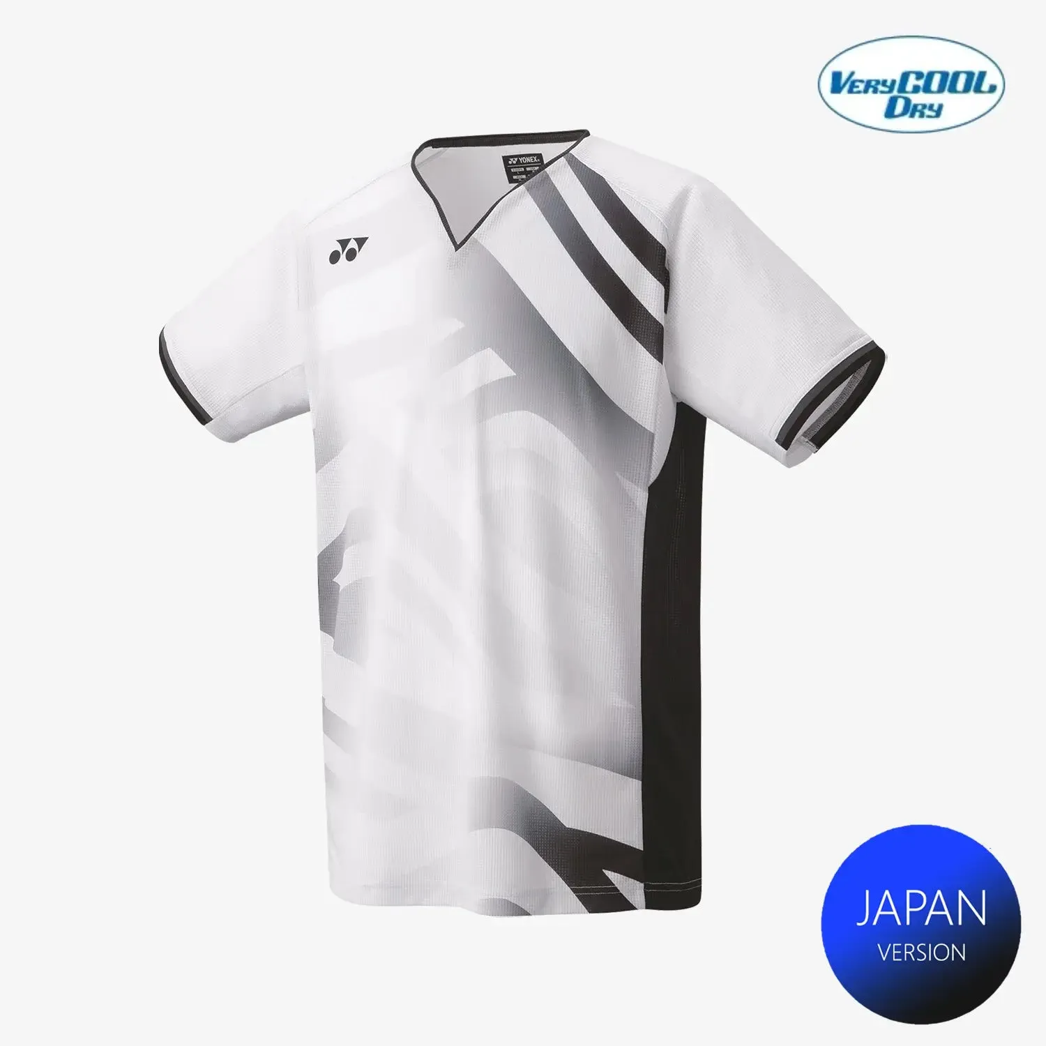 Yonex Men's Crew Neck Tournament Shirt 10566W (White)